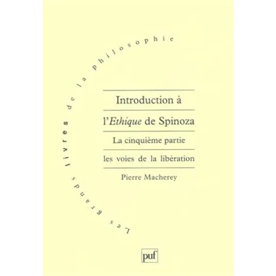 Afbeelding van ISBN Introduction à l&#039;Éthique de Spinoza. 5e partie boek Filosofie Frans 240 pagina&#039;s