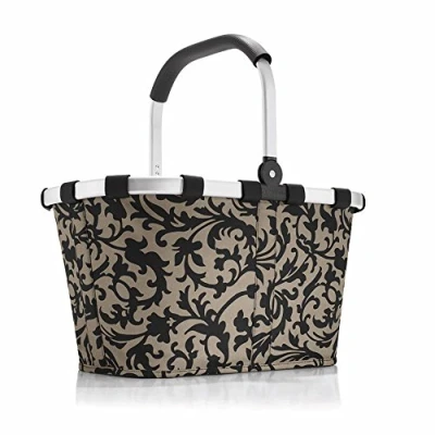 Afbeelding van reisenthel Carrybag boodschappenmand 48 x 29 28 cm, 22 liter, taupe barok 48, handbagage,