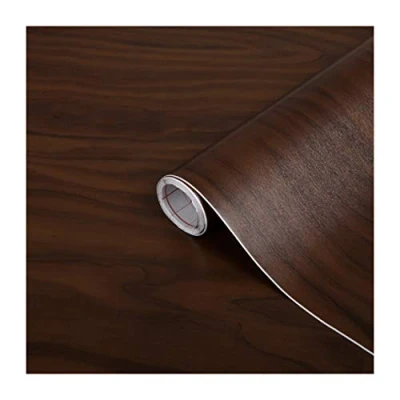 Afbeelding van d c fix Plakpapier voor meubels houteffect appelberk chocolade zelfklevende decoratiefolie rol vinyl keuken decoratie coating geschilderde stickers 67,5 cm x 2 m