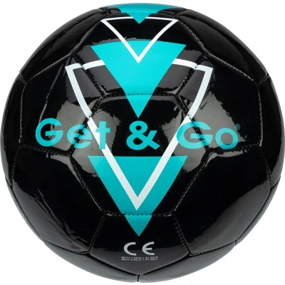 Afbeelding van Get &amp; Go Voetbal Triangle Speed Zwart/Wit/Smaragd 5