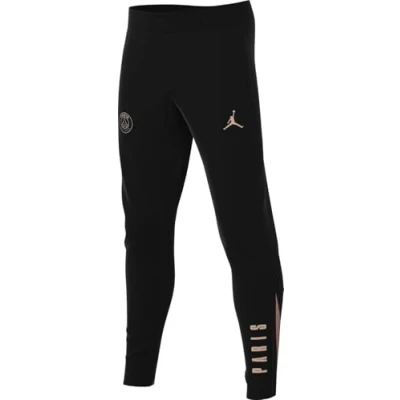 Afbeelding van Nike Performance Paris ST Germain PSG DF PANT Unisex Fanartikel voor kinderen, Maat: 158 170, Black/rust pink/metallic red bronze