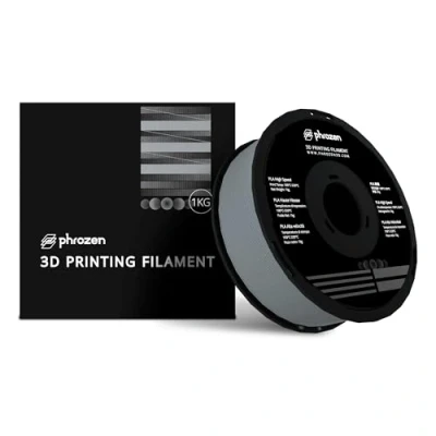 Afbeelding van Phrozen PLA filament met hoge snelheid, 1,75 mm, filamentmaterialen voor 3D printers, snelheid tot 600 mm/s, spoel van 1 kg, grijs