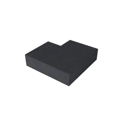 Afbeelding van Massief hoek buiten Carbon 60/60 x 37 15 cm Gardenlux