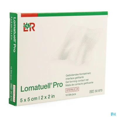 Image de Lomatuell Pro Compresse Ster 5x 5cm 10 30870