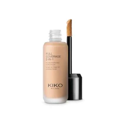 Image de KIKO Milano Full Coverage 2 in 1 Foundation &amp; Concealer 11 N 60, Fond De Teint/Correcteur En À Couvrance Élevée