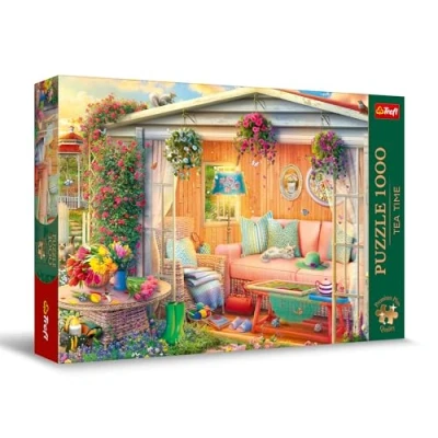 Afbeelding van Trefl Premium Plus Quality Tea Time Puzzel: Mijn favoriete plek 1000 stukjes, Nostalgische Fotoserie, Perfect op elkaar afgestemde stukken, voor volwassenen en kinderen vanaf 12 jaar