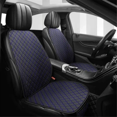 Afbeelding van Universele autostoelkussenhoes, voor voorstoel, geschikt alle seizoenen, beschermkussens autostoelen, auto interieur, autostoelbekleding (blauw)