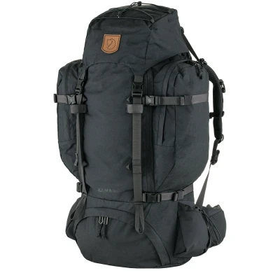 Afbeelding van Fjällräven Kajka 75L SM Backpack Coal Black Zwart Backpacks
