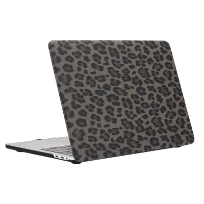 Afbeelding van Selencia Sabi Laptop Cover Geschikt voor MacBook Pro 13 inch (2020) A2289 / A2251 A2338 A2681 A3113 Midnight Black