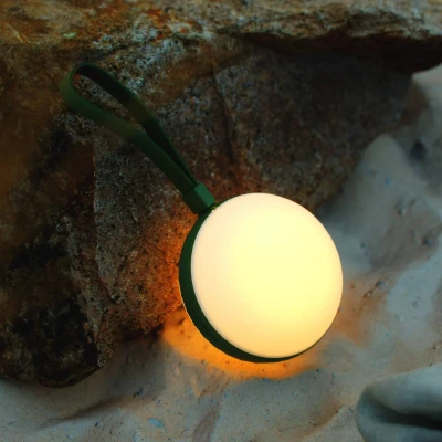 Afbeelding van Nordlux Bring To Go 12 batterijlamp LED module wit/groen