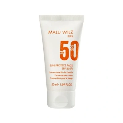 Afbeelding van Malu Wilz sun protect face zeer snel intrekkende zonnelotion voor het gezicht SPF 50 vegan