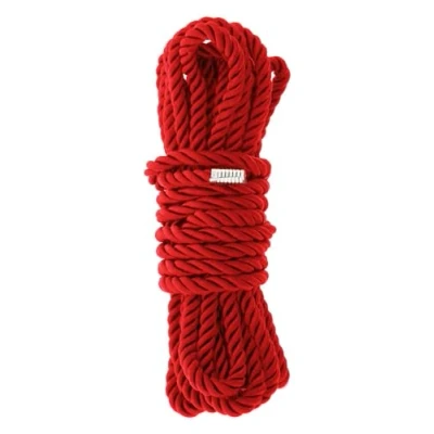 Afbeelding van Luxe Bondage Touw 5 Meter Rood
