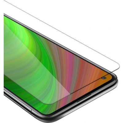 Afbeelding van Cadorabo Screenprotector geschikt voor Samsung Galaxy A21s Pantser film Beschermende in KRISTALHELDER Geharde (Tempered) display beschermglas 9H hardheid met 3D Touch
