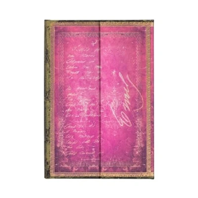 Afbeelding van Emily Dickinson Hardcover Notebook, Dood voor Schoonheid Mini Gelijnd 176 p.: Hardcover, Wrap Closure, 85 gsm, lintmarker, pouch