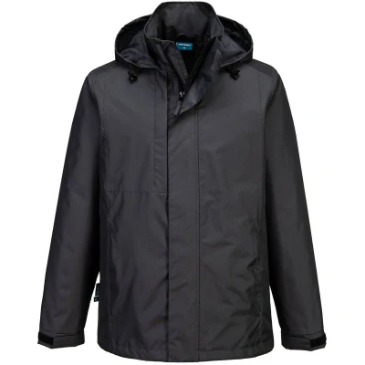 Afbeelding van WX2 Eco Regenjack maat S, Metal Grey