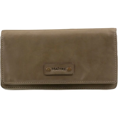 Afbeelding van Maitre Steinbach Immine Portemonnee, Dames, Maat: One Size, Olive night