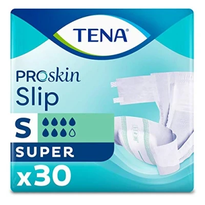 Afbeelding van TENA Slip Super S Incontinentie 30 stuks Incontinentiebroekjes