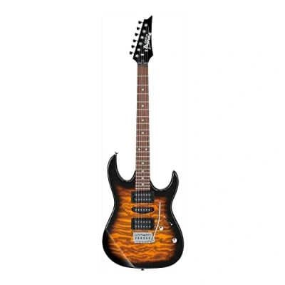 Afbeelding van Elektrische gitaar Ibanez GRX70QASB Transparant Sunburst