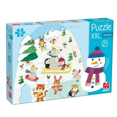 Afbeelding van Jumbo Goula XXL Winter Puzzel Vanaf 2 jaar