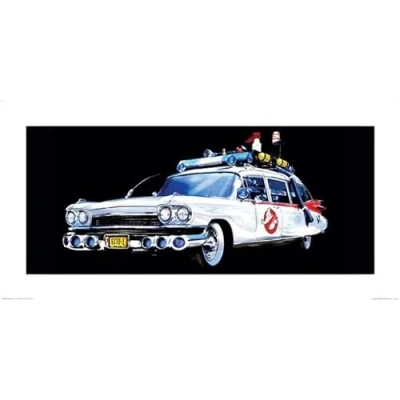Afbeelding van Ghostbusters Car Art Print 50x100cm Poster