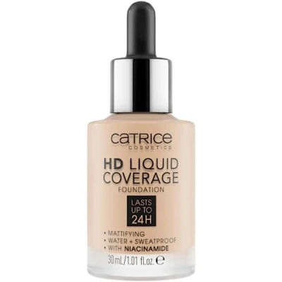 Image de Catrice Fond de Teint Liquide HD Coverage 10 Light Beige