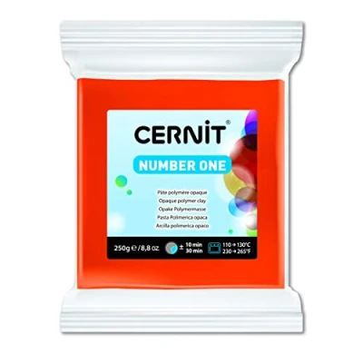 Afbeelding van CERNIT Polymeerpasta nr. 1, 250 g, oranje