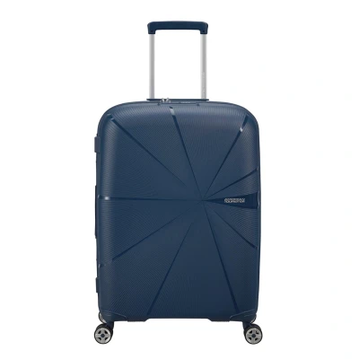 Afbeelding van American Tourister Starvibe Spinner 67 EXP navy Harde Koffer