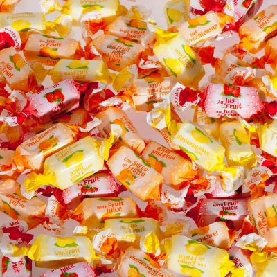 Afbeelding van De Bron Fruit toffee 1 kg