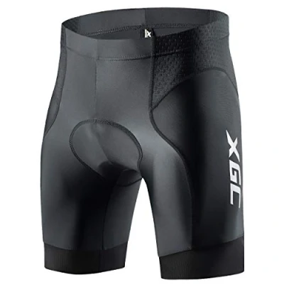 Afbeelding van XGC fietsbroek kort heren elastisch ademend 4D spons met hoge dichtheid