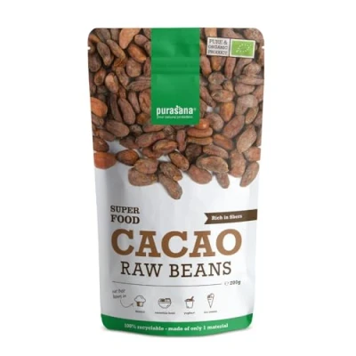 Image de Fèves De Cacao (200 Grammes) Retour Gratuit Sous 30 Jours Purasana