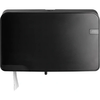 Afbeelding van Quartz Mini Jumbo Duo Toiletrolhouder zwart