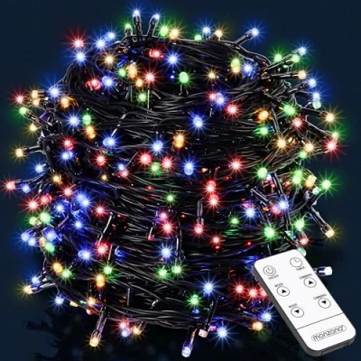 Afbeelding van Monzana Kerstverlichting 14m 700LEDs Afstandbediening Gekleurd