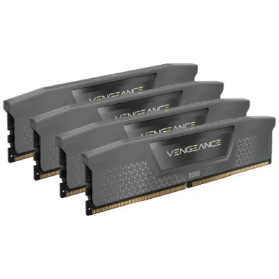 Image de Mémoire RAM Corsair Vengeance CMK64GX5M4B5600Z36 64Go (4x16Go) DDR5 5600MHz CL36 Gris Froid