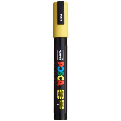 Afbeelding van Uni ball Paint Marker Op Waterbasis Posca Pc 5m Geel Paintmarker
