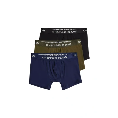 Afbeelding van G Star 3ER PACK Onderbroeken, Heren, Maat: Large, Blau schwarz grün