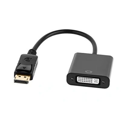 Afbeelding van Cabletech Video Adapter Displayport (m) naar DVI I (Dual Link) (v) Zwart