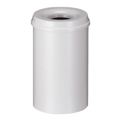 Afbeelding van Papierbak vlamdovend 20ltr grijs