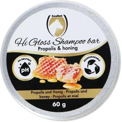 Afbeelding van Excellent Shampoo Blok Hi Gloss Propolis 60g