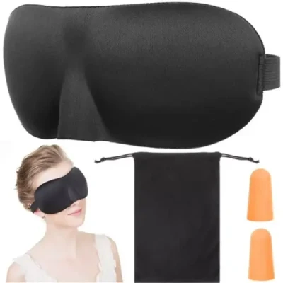 Afbeelding van Ruhhy Oogmasker voor slapen + oordopjes