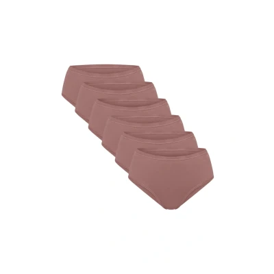 Afbeelding van Sloggi 6PACK GO Daily Slip, Dames, Maat: Small, Cacao