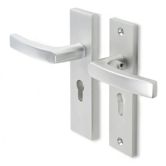 Afbeelding van Veiligheidsbeslag met kruk Starx 55 mm (Aluminium)