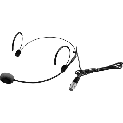 Afbeelding van Omnitronic UHF 300 Headset Microfoon Zwart