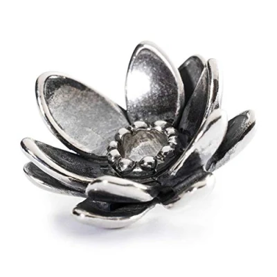 Afbeelding van Trollbeads Lotus bakken 12917, Sterling zilver, Zonder steen, steen