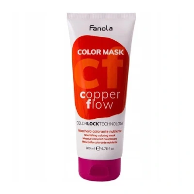 Afbeelding van Fanola Color Mask Copper Flow 200 ml