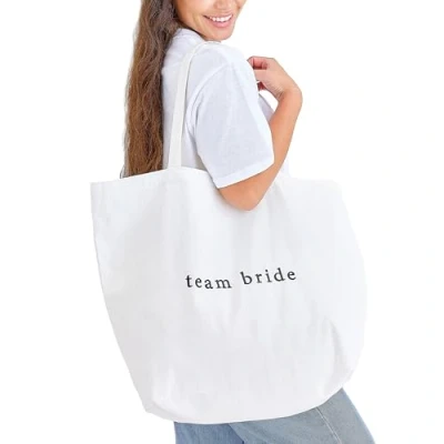 Afbeelding van Ginger Ray Witte tas team bride