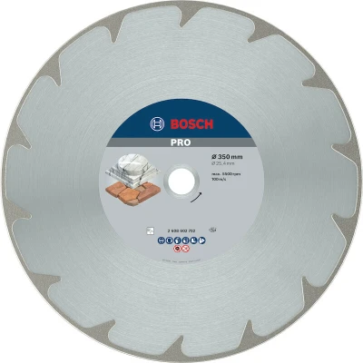 Afbeelding van Bosch Diamantdoorslijpschijf Best for Marble 350 x 20,00+25,40 2,6 5 mm