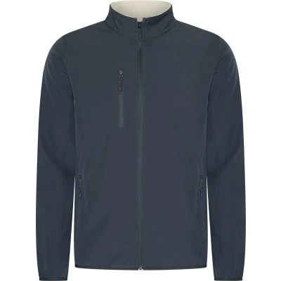Afbeelding van Mario Russo Softshell Jas heren Winterjas Jassen Winddicht en waterafstotend Navy 3XL