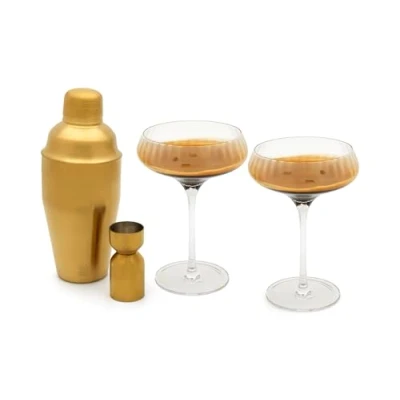 Afbeelding van Leopold Vienna Martini cocktailset Arinto (cocktailshaker, jigger, cocktailglazen)