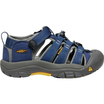 Afbeelding van Keen Newport H2 Unisex Outdoorsandalen voor kinderen, Maat: 25/26, Blue depth/gargoyle Textiel