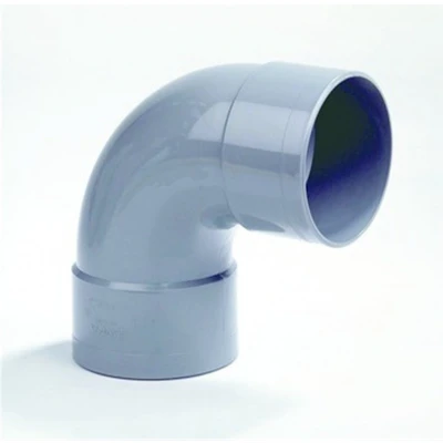 Afbeelding van PVC bocht 90 graden, 110 mm (2 x